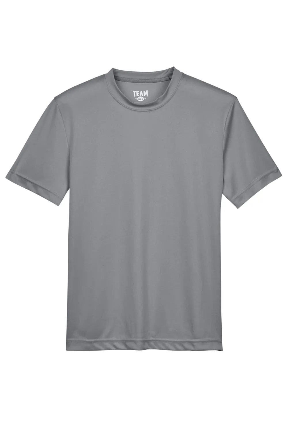 Team 365 Youth Zone Performance Moisture Wicking Short Sleeve Crewneck T-Shirt - Graphite Grey