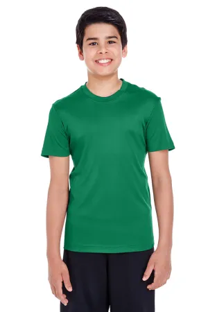 Team 365 Youth Zone Performance Moisture Wicking Short Sleeve Crewneck T-Shirt - Kelly Green