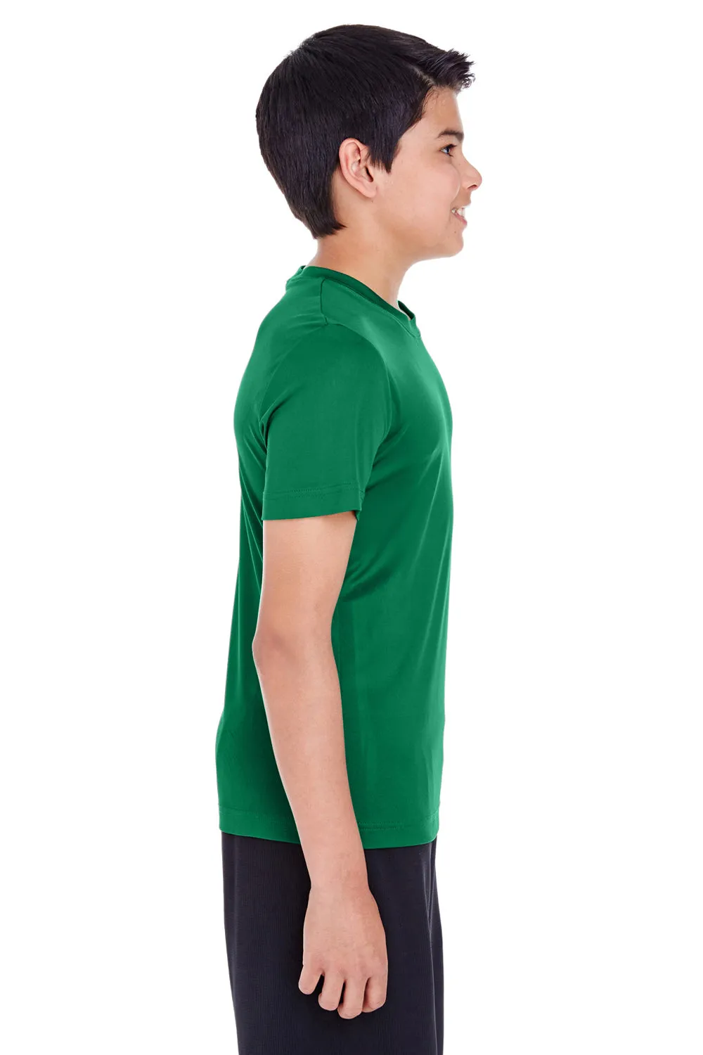 Team 365 Youth Zone Performance Moisture Wicking Short Sleeve Crewneck T-Shirt - Kelly Green