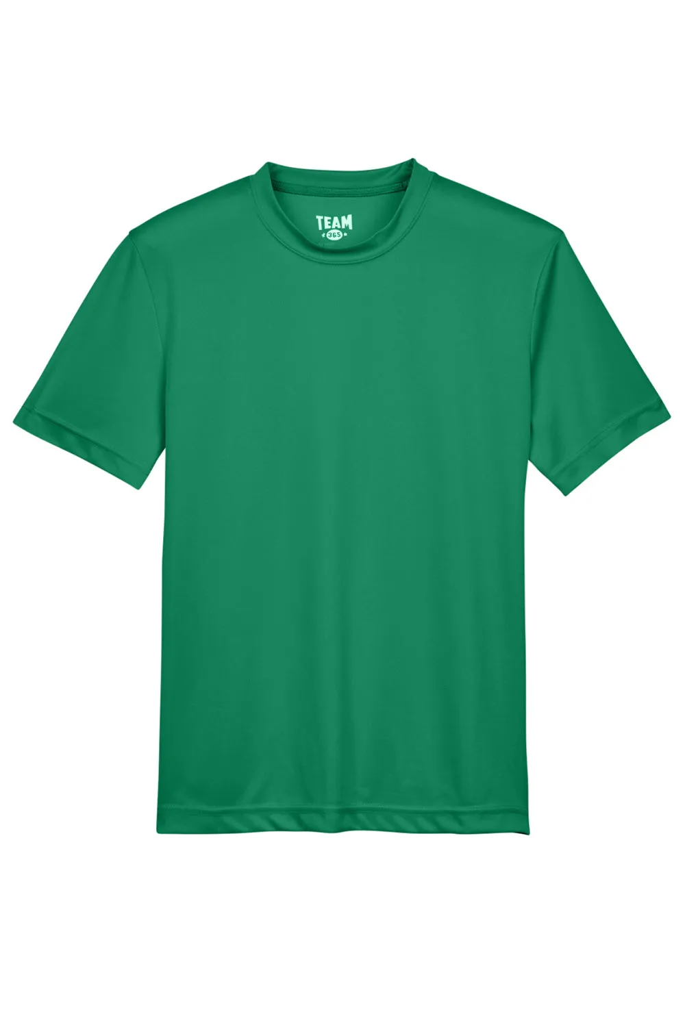 Team 365 Youth Zone Performance Moisture Wicking Short Sleeve Crewneck T-Shirt - Kelly Green
