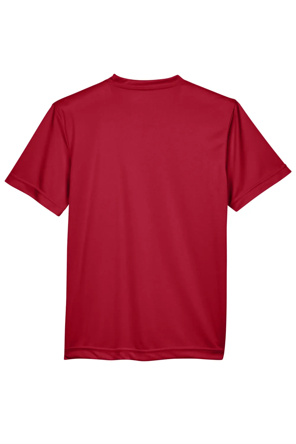 Team 365 Youth Zone Performance Moisture Wicking Short Sleeve Crewneck T-Shirt - Scarlet Red