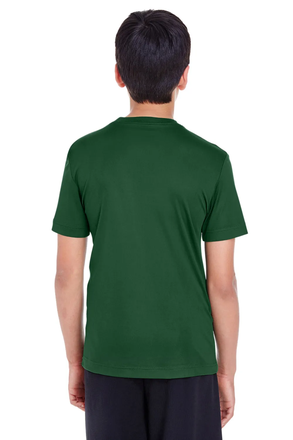 Team 365 Youth Zone Performance Moisture Wicking Short Sleeve Crewneck T-Shirt - Sport Dark Green