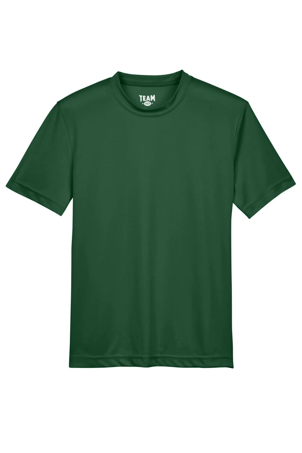 Team 365 Youth Zone Performance Moisture Wicking Short Sleeve Crewneck T-Shirt - Sport Dark Green