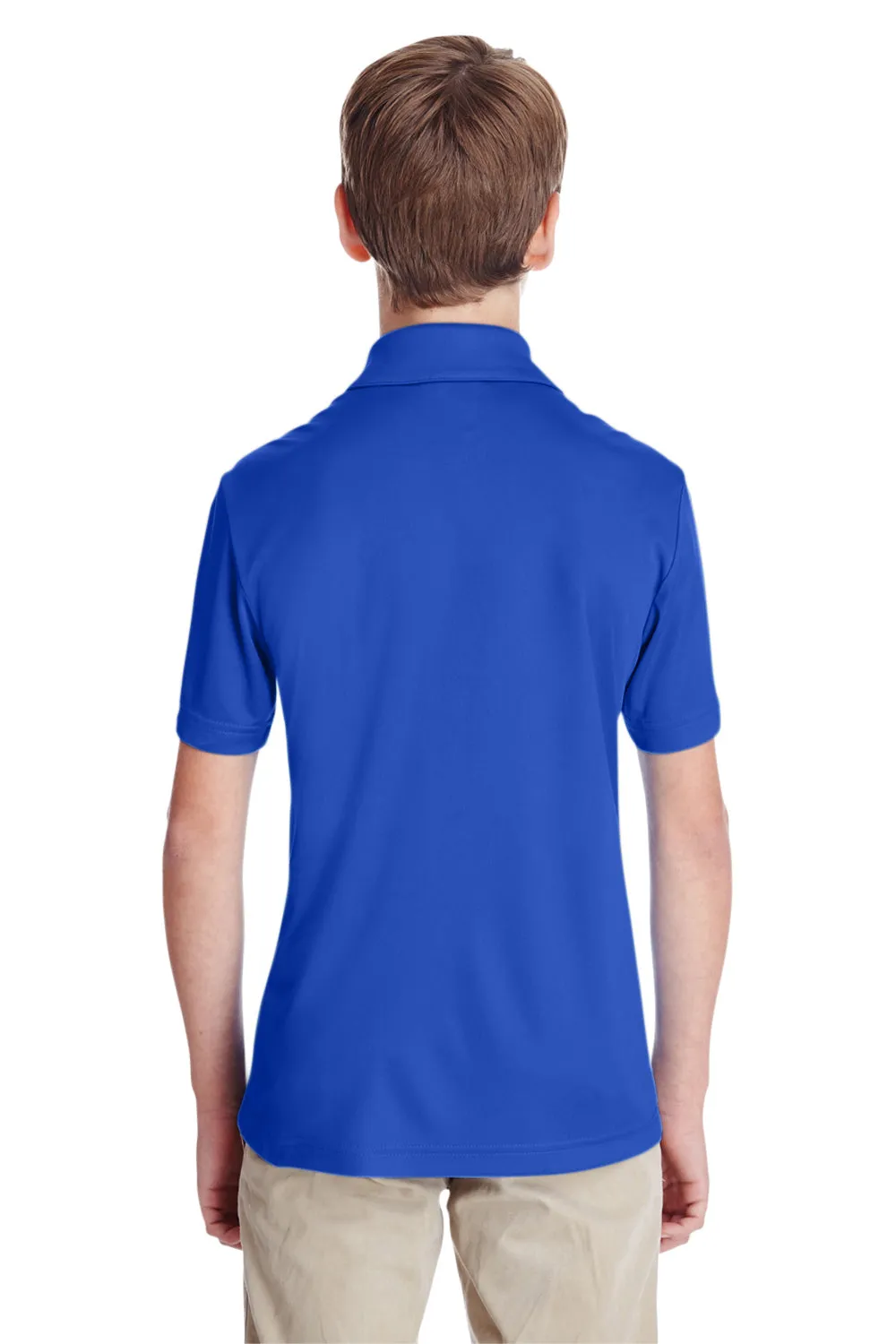Team 365 Youth Zone Performance Moisture Wicking Short Sleeve Polo Shirt - Royal Blue