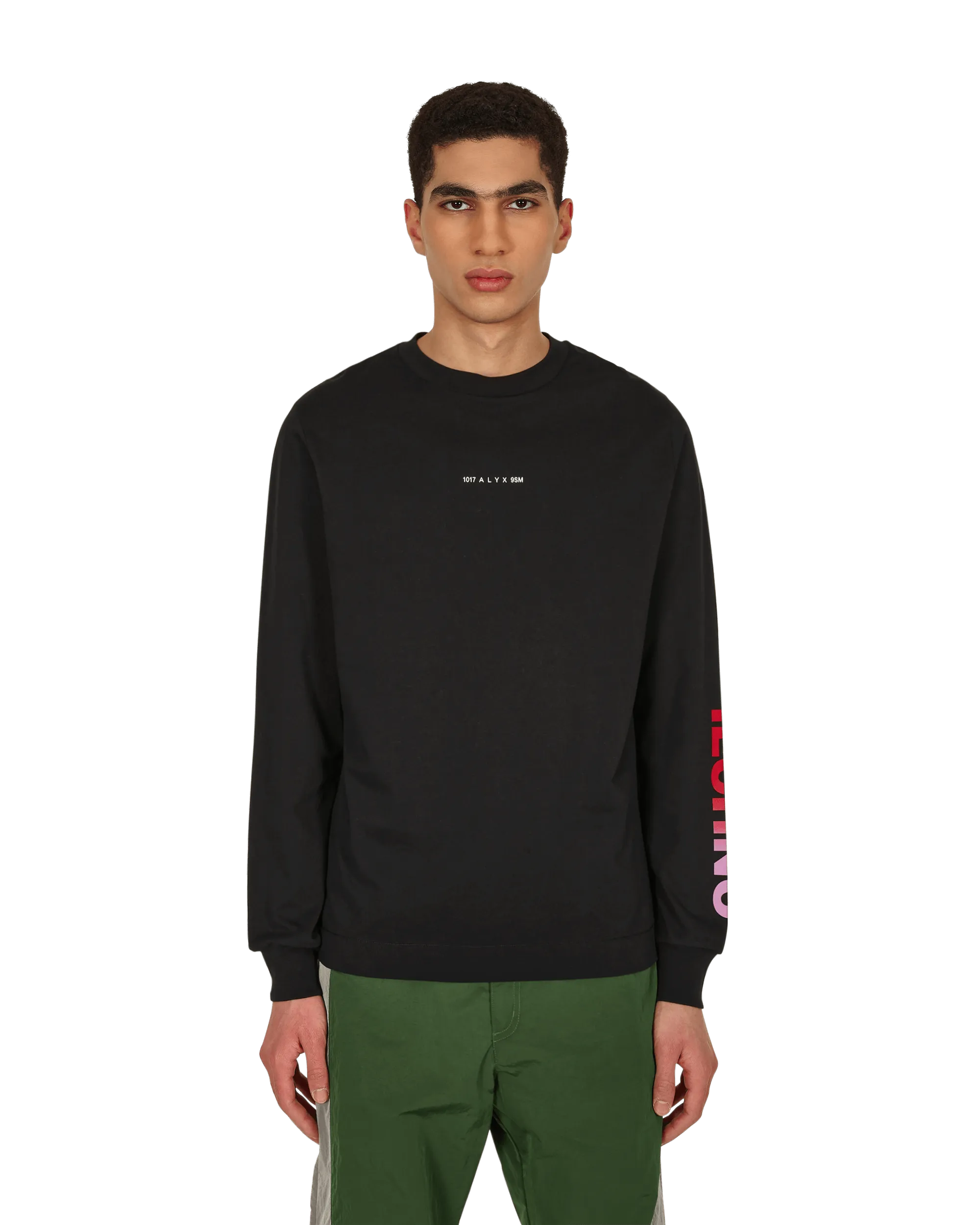 Techno Longsleeve T-Shirt Black