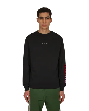 Techno Longsleeve T-Shirt Black