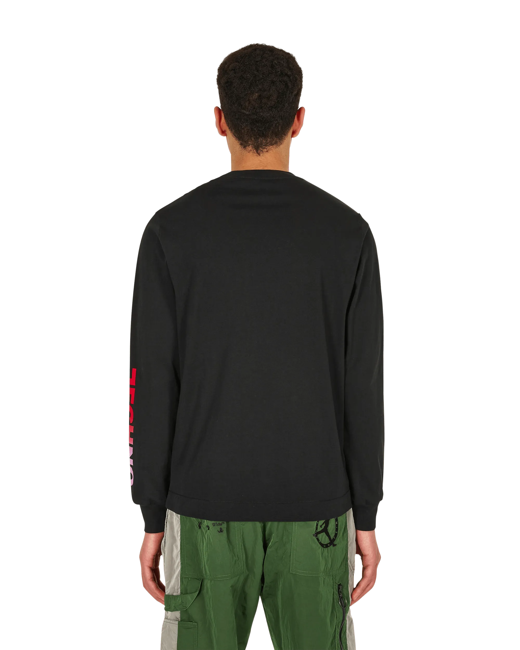 Techno Longsleeve T-Shirt Black