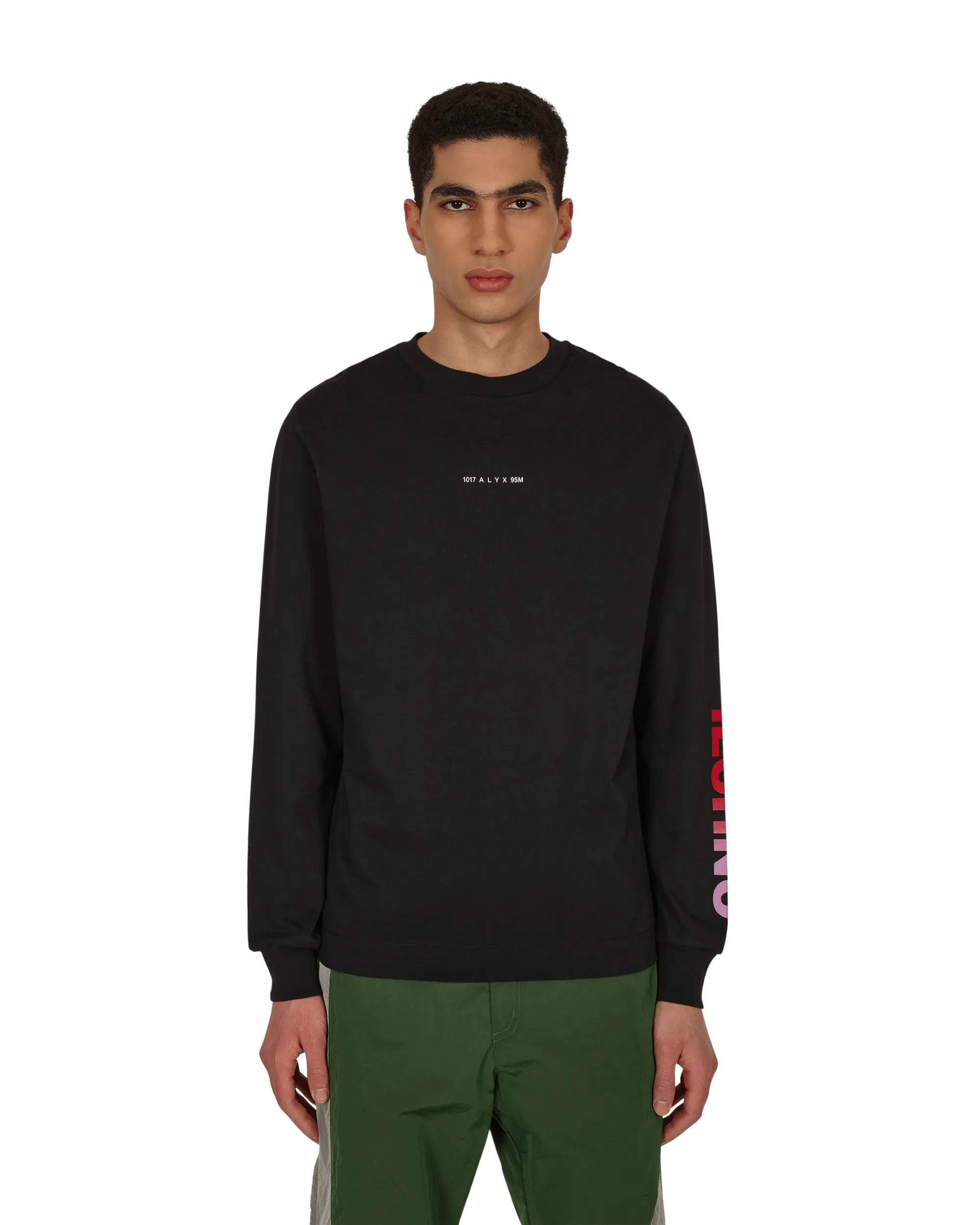 Techno Longsleeve T-Shirt Black