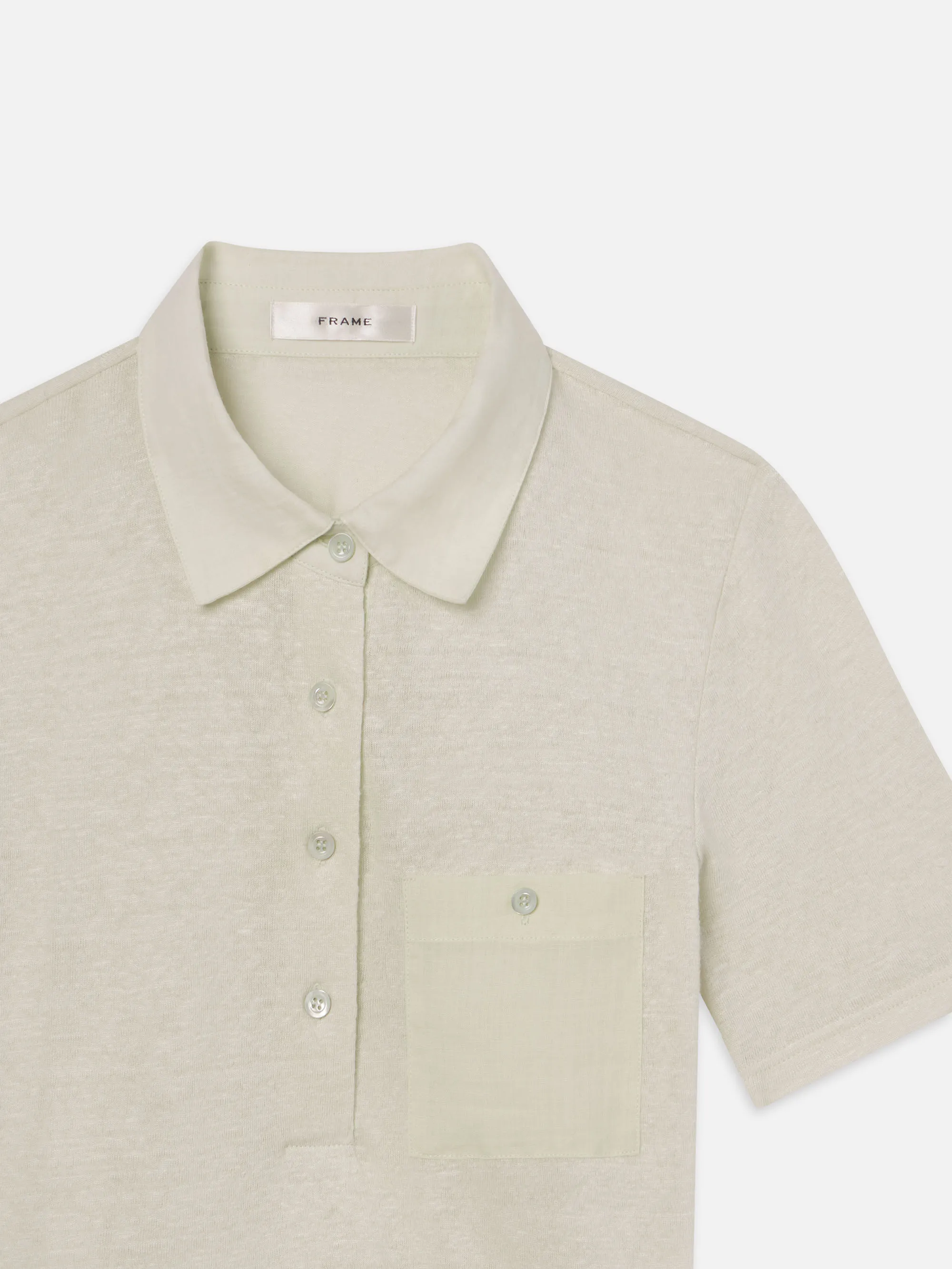 The Caddy Polo -- Soft Mint
