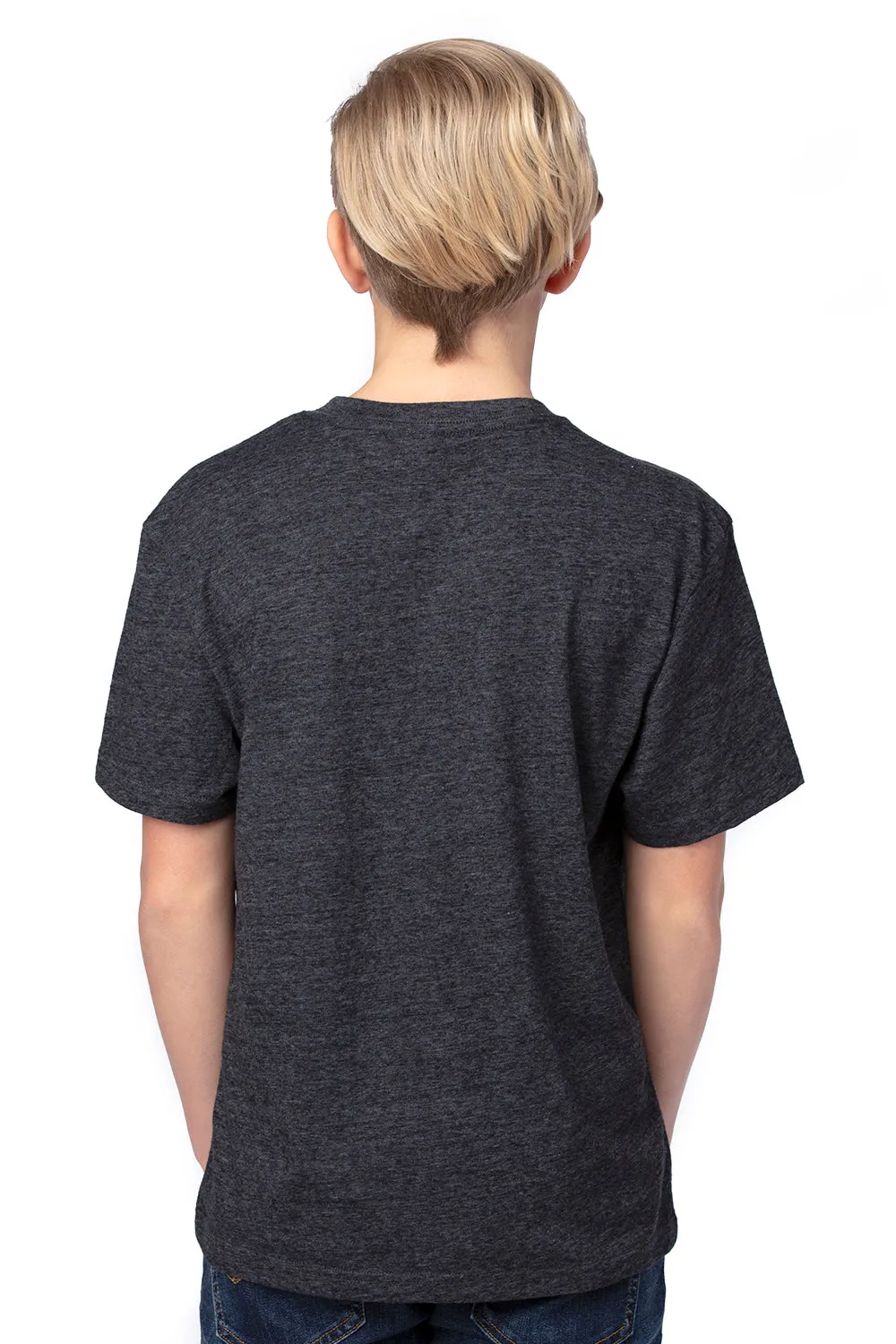 Threadfast Apparel Youth Short Sleeve Crewneck T-Shirt - Black
