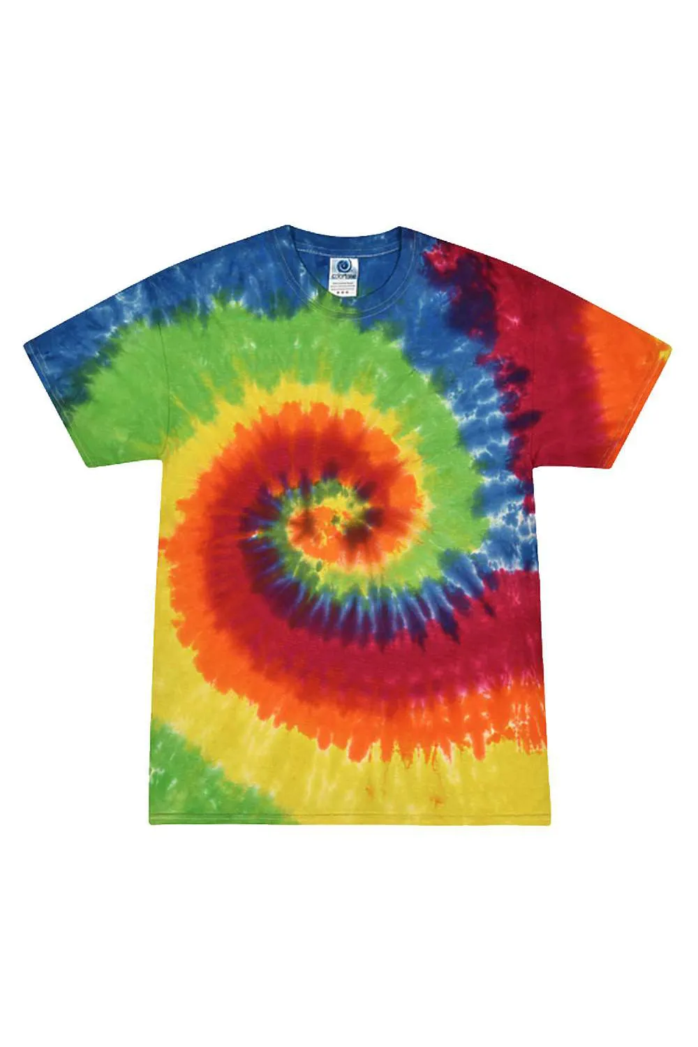 Tie-Dye Youth Short Sleeve Crewneck T-Shirt - Moondance