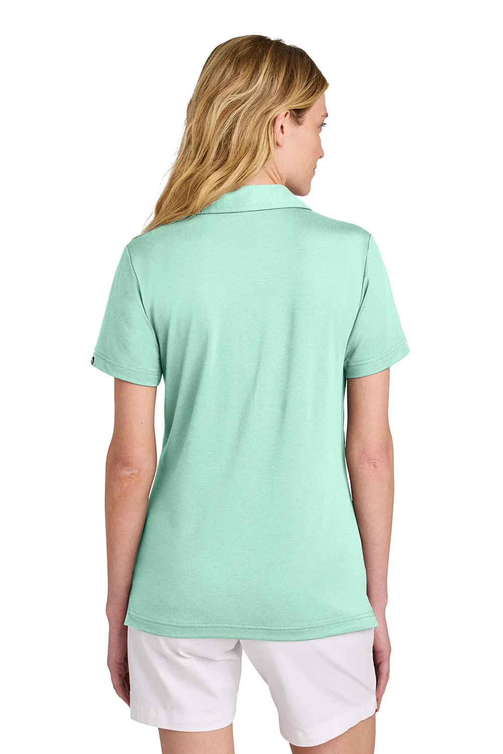 TravisMathew Womens Glenview Wrinkle Resistant Short Sleeve Polo Shirt - Mint Green