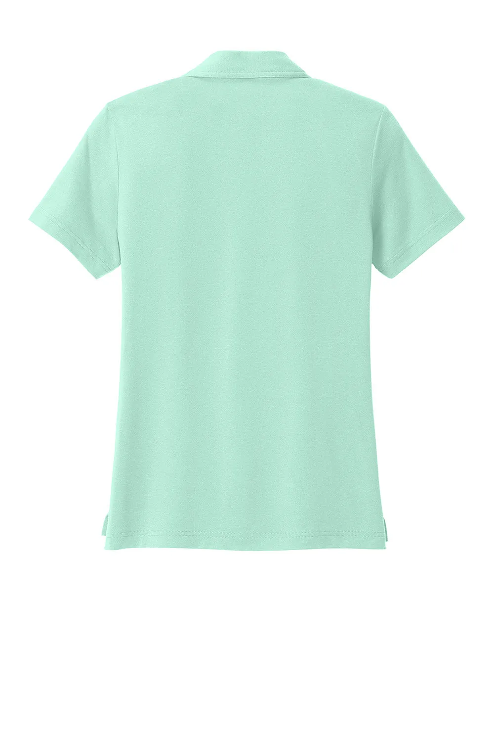 TravisMathew Womens Glenview Wrinkle Resistant Short Sleeve Polo Shirt - Mint Green