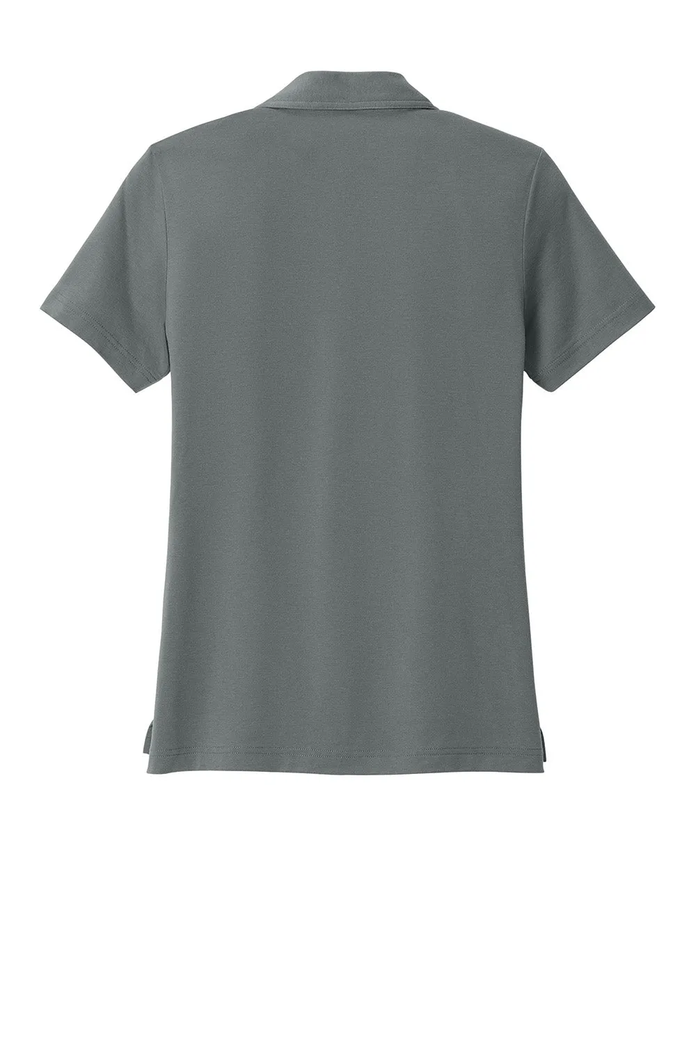 TravisMathew Womens Glenview Wrinkle Resistant Short Sleeve Polo Shirt - Quiet Shade Grey