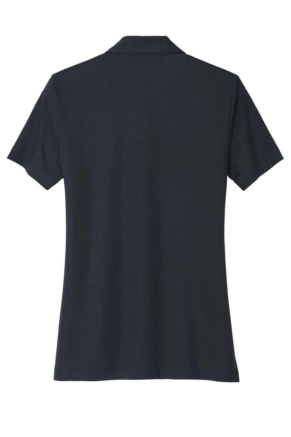 TravisMathew Womens Oceanside Wrinkle Resistant Short Sleeve Polo Shirt - Blue Nights
