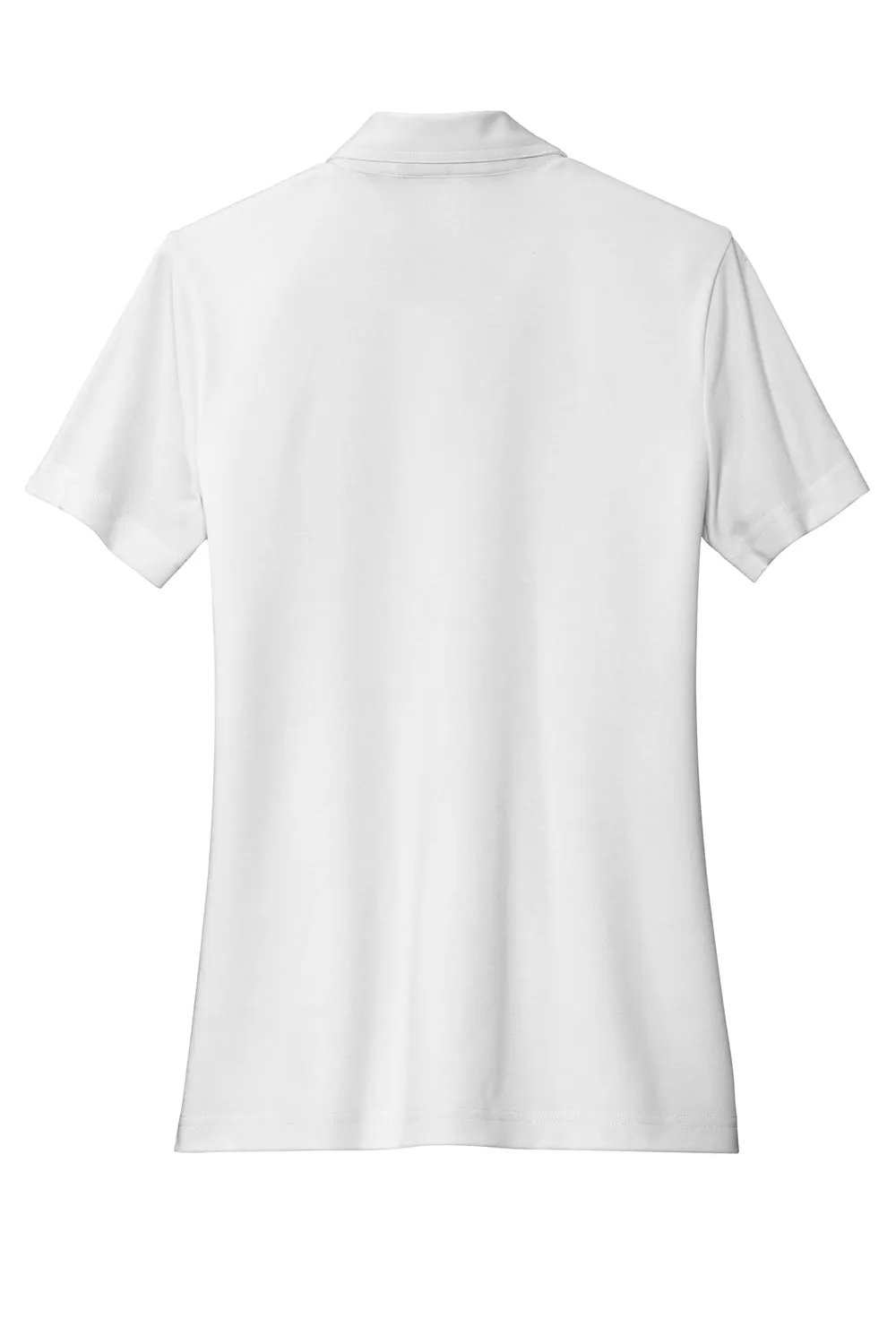 TravisMathew Womens Oceanside Wrinkle Resistant Short Sleeve Polo Shirt - White