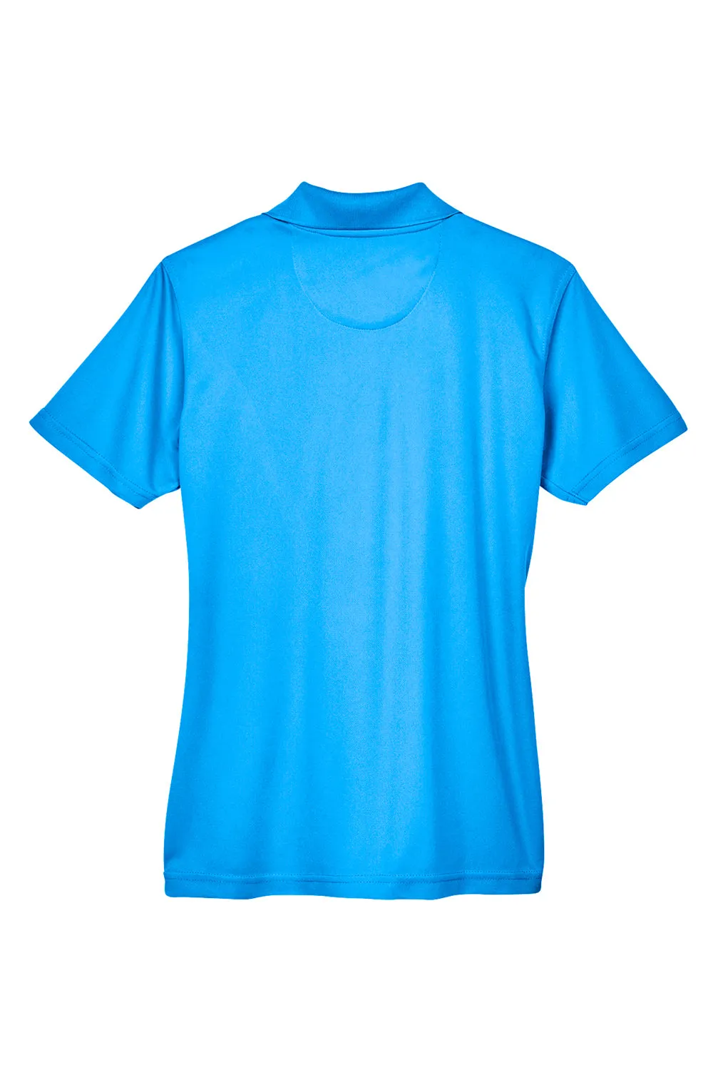 UltraClub Womens Cool & Dry Moisture Wicking Short Sleeve Polo Shirt - Coast Blue