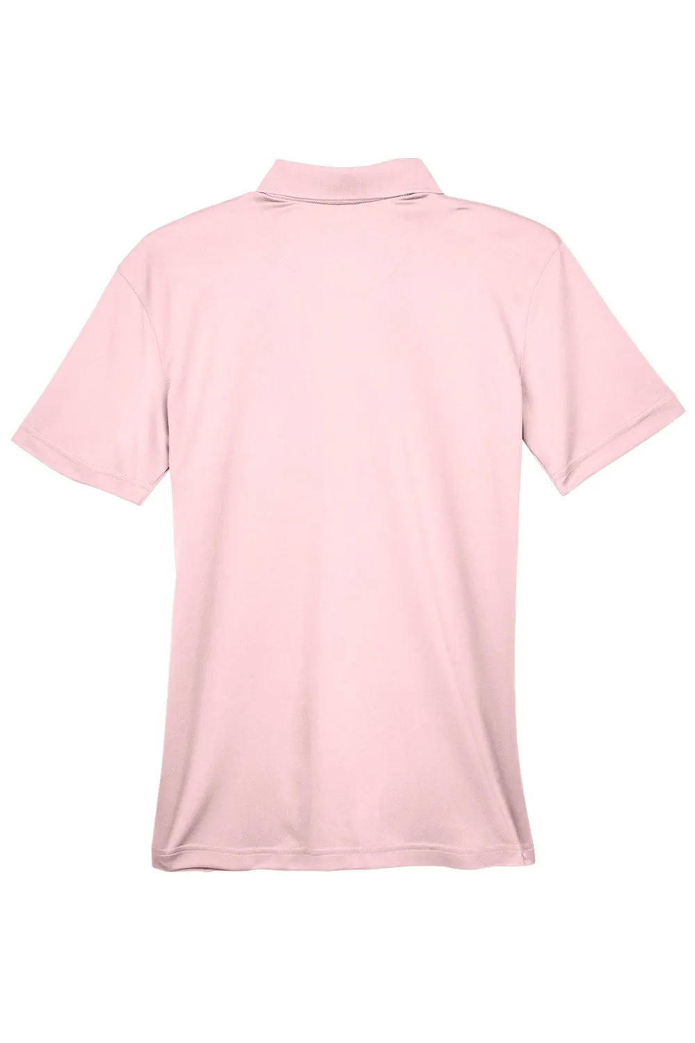 UltraClub Womens Cool & Dry Moisture Wicking Short Sleeve Polo Shirt - Pink