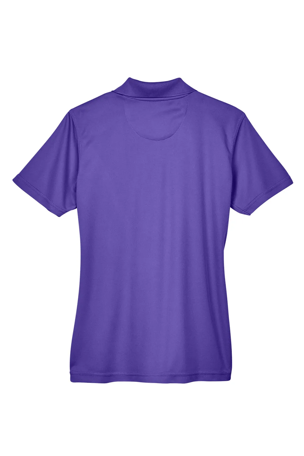 UltraClub Womens Cool & Dry Moisture Wicking Short Sleeve Polo Shirt - Purple