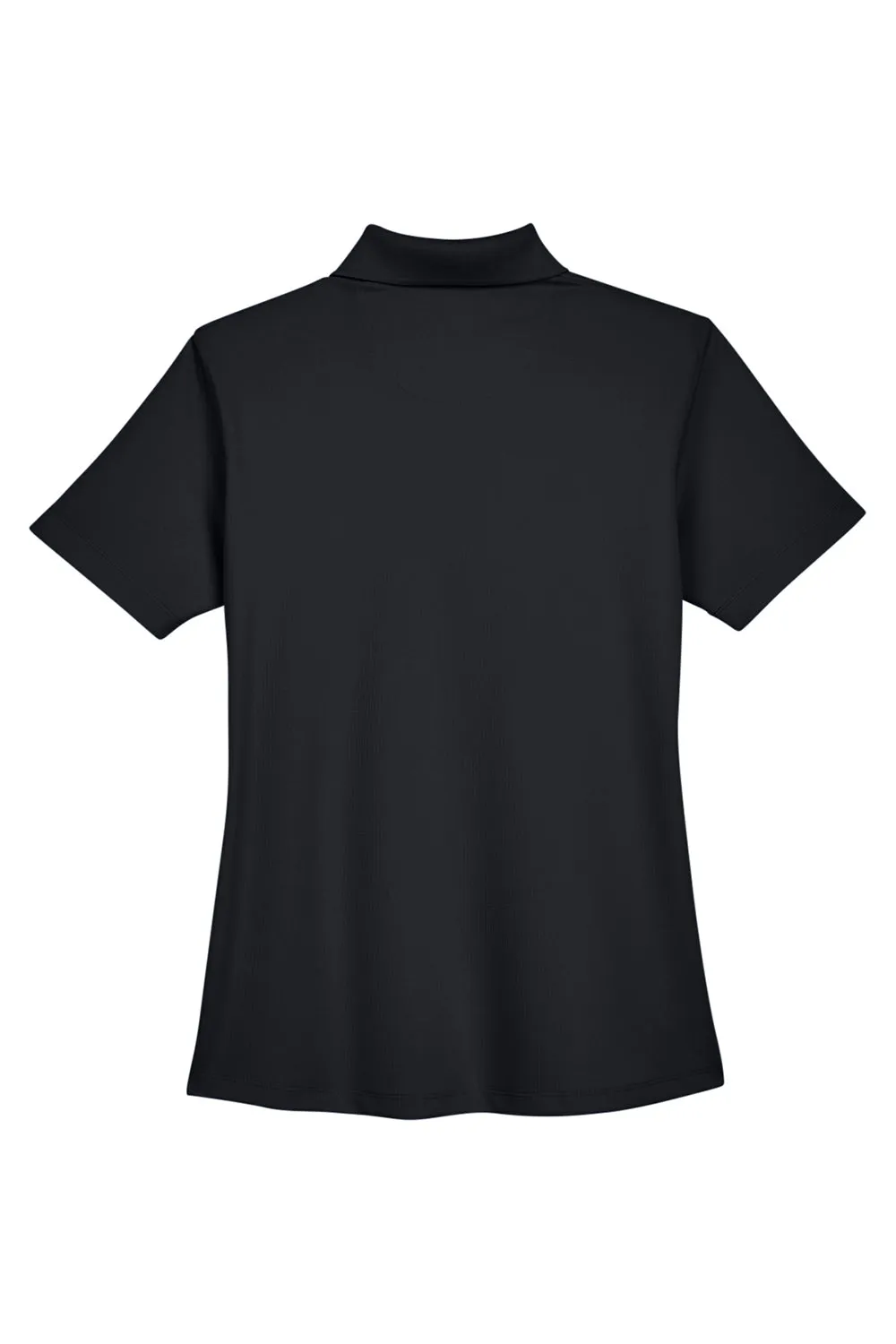 UltraClub Womens Cool & Dry Performance Moisture Wicking Short Sleeve Polo Shirt - Black