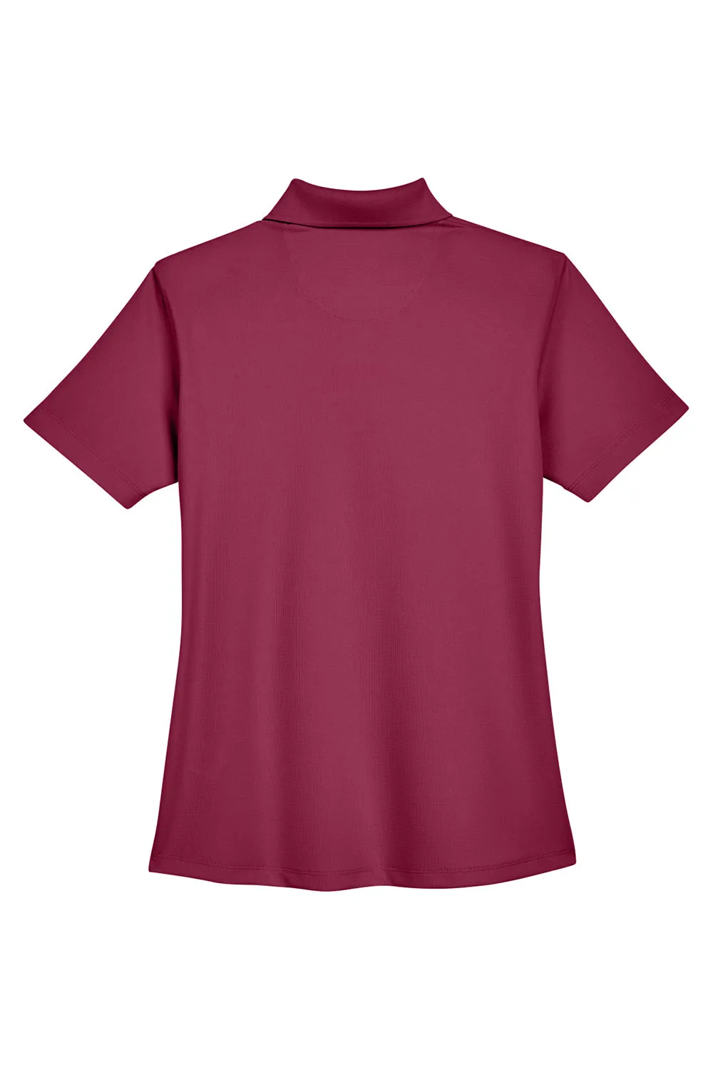 UltraClub Womens Cool & Dry Performance Moisture Wicking Short Sleeve Polo Shirt - Maroon