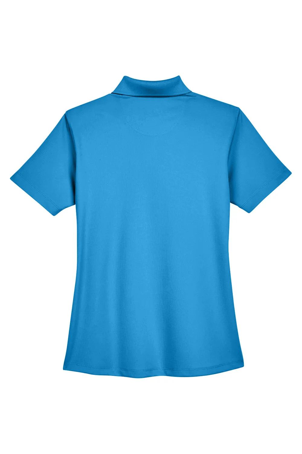 UltraClub Womens Cool & Dry Performance Moisture Wicking Short Sleeve Polo Shirt - Pacific Blue