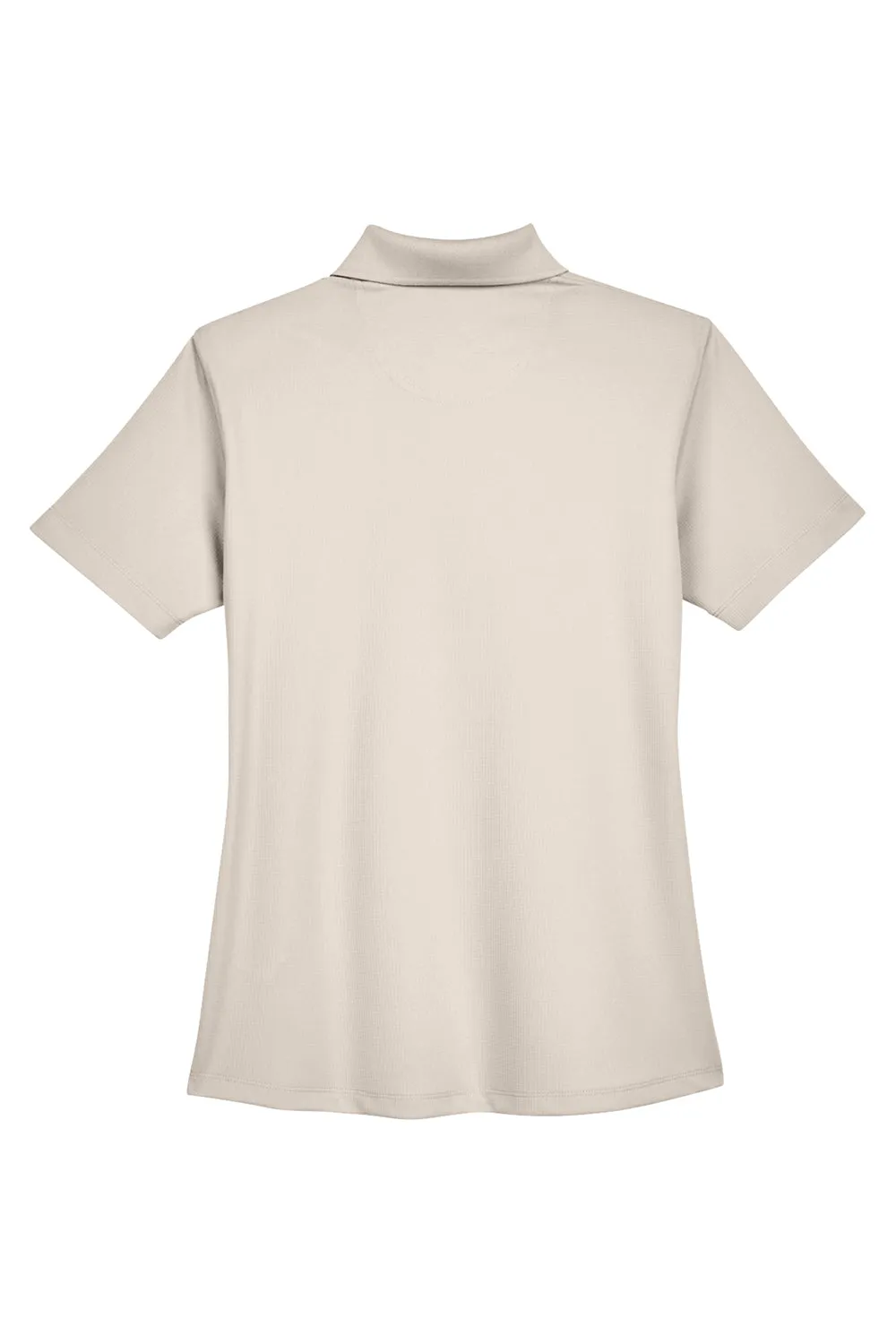 UltraClub Womens Cool & Dry Performance Moisture Wicking Short Sleeve Polo Shirt - Stone