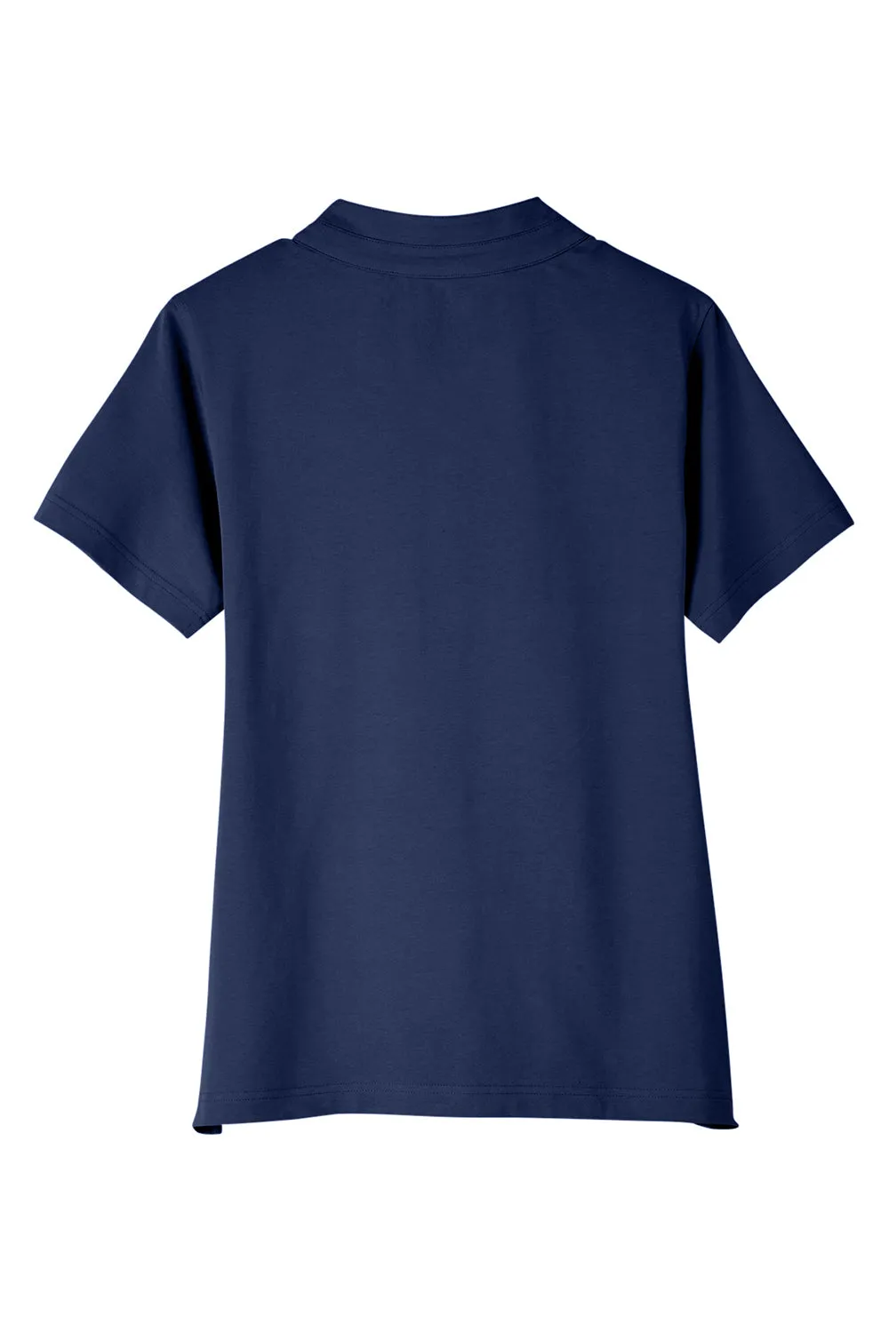UltraClub Womens Lakeshore Performance Moisture Wicking Short Sleeve Polo Shirt - Navy Blue