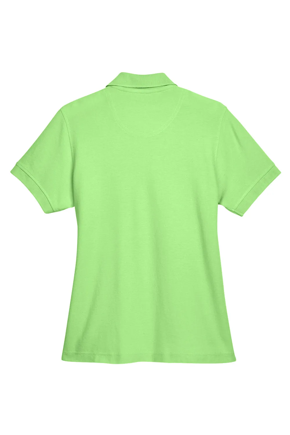 UltraClub Womens Whisper Short Sleeve Polo Shirt - Apple Green - Closeout