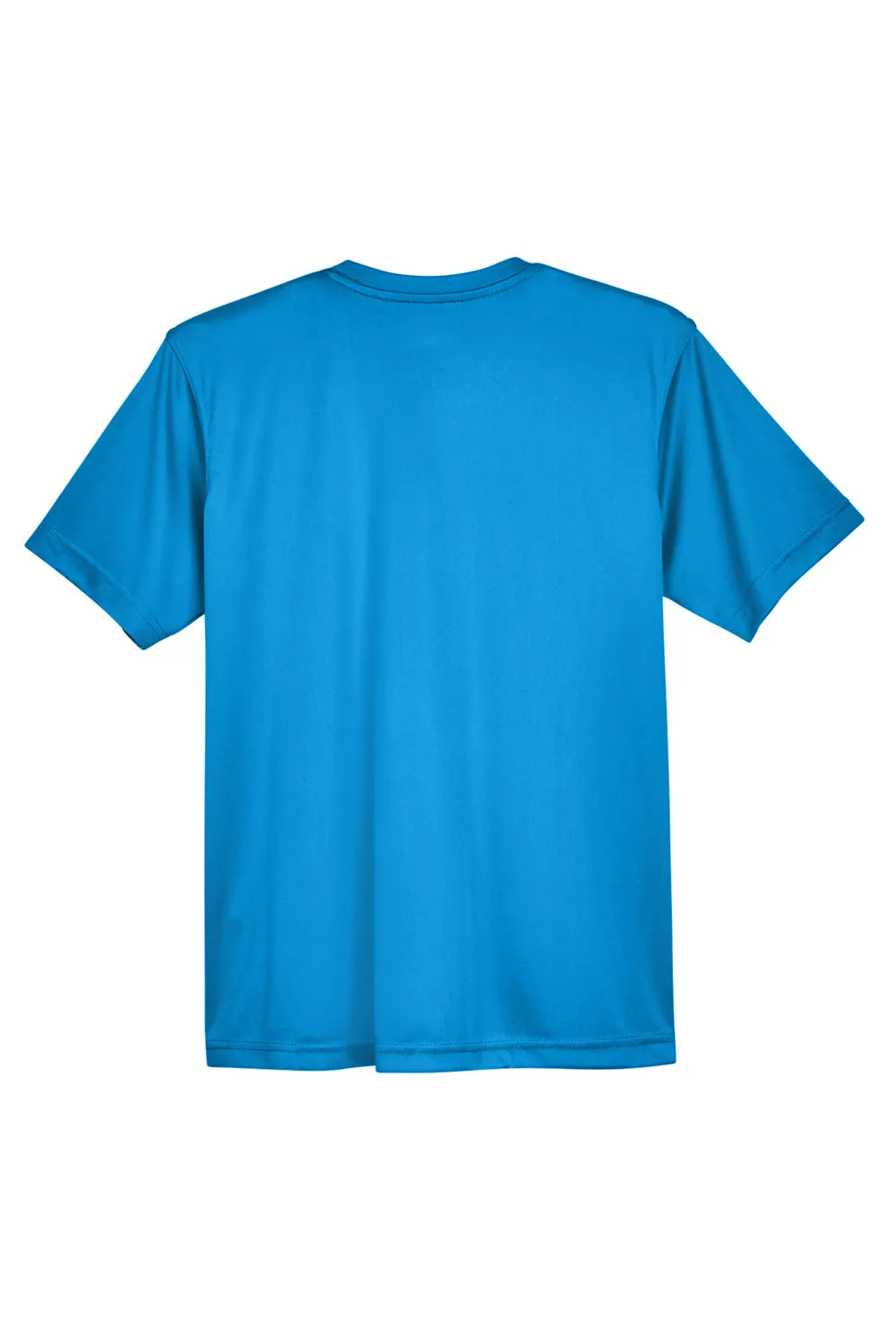 UltraClub Youth Cool & Dry Performance Moisture Wicking Short Sleeve Crewneck T-Shirt - Sapphire Blue