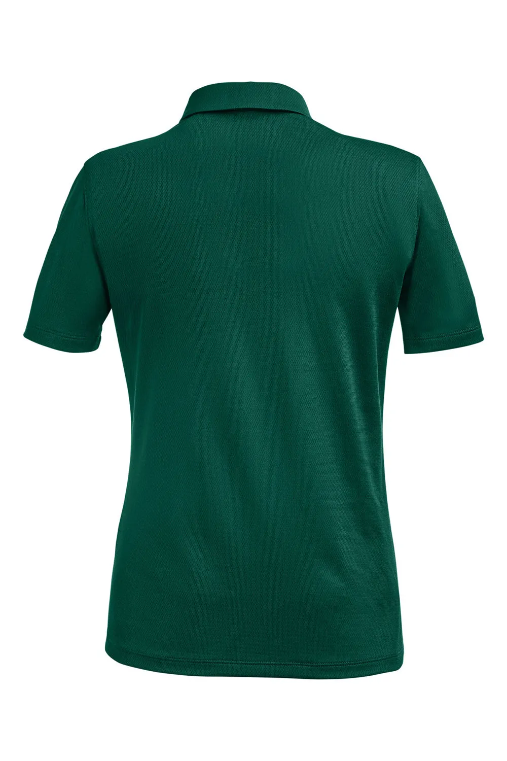 Under Armour Womens Tech Moisture Wicking Short Sleeve Polo Shirt - Forest Green