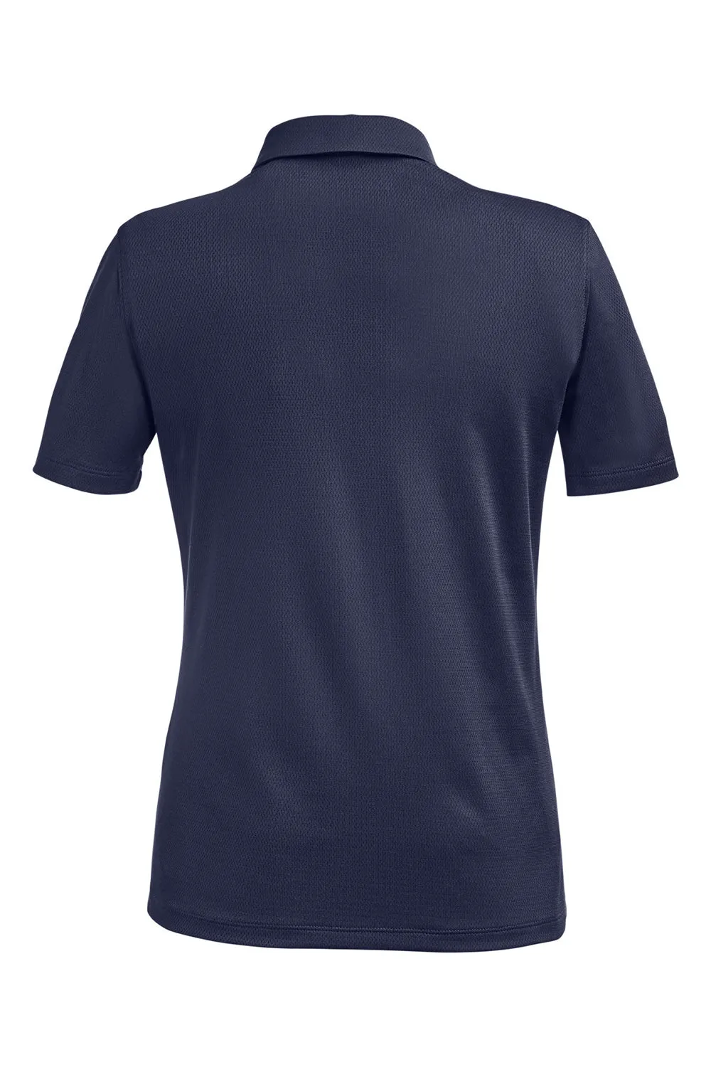 Under Armour Womens Tech Moisture Wicking Short Sleeve Polo Shirt - Midnight Navy Blue