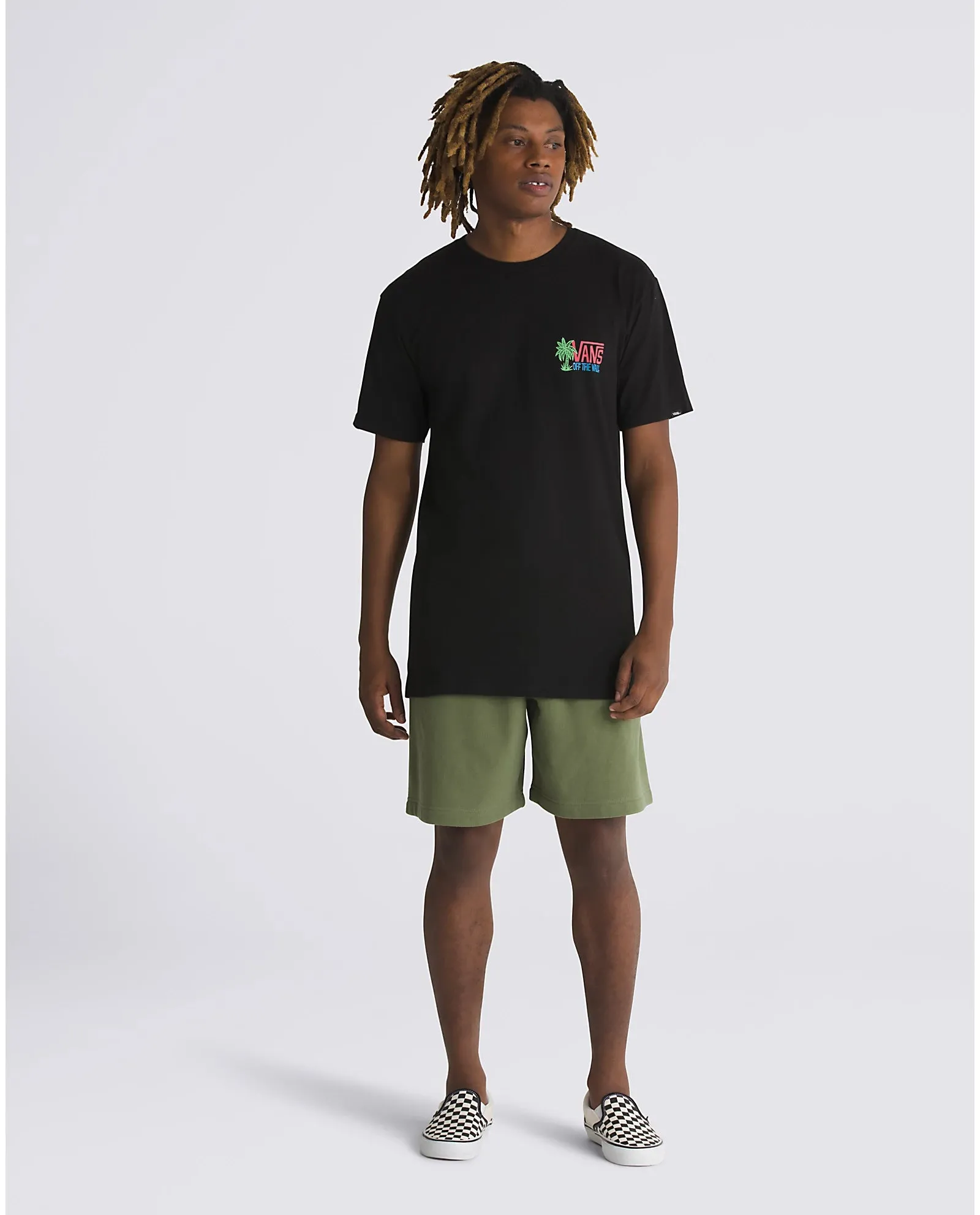 VANS Palm Lines SS Tee-Shirt - Black