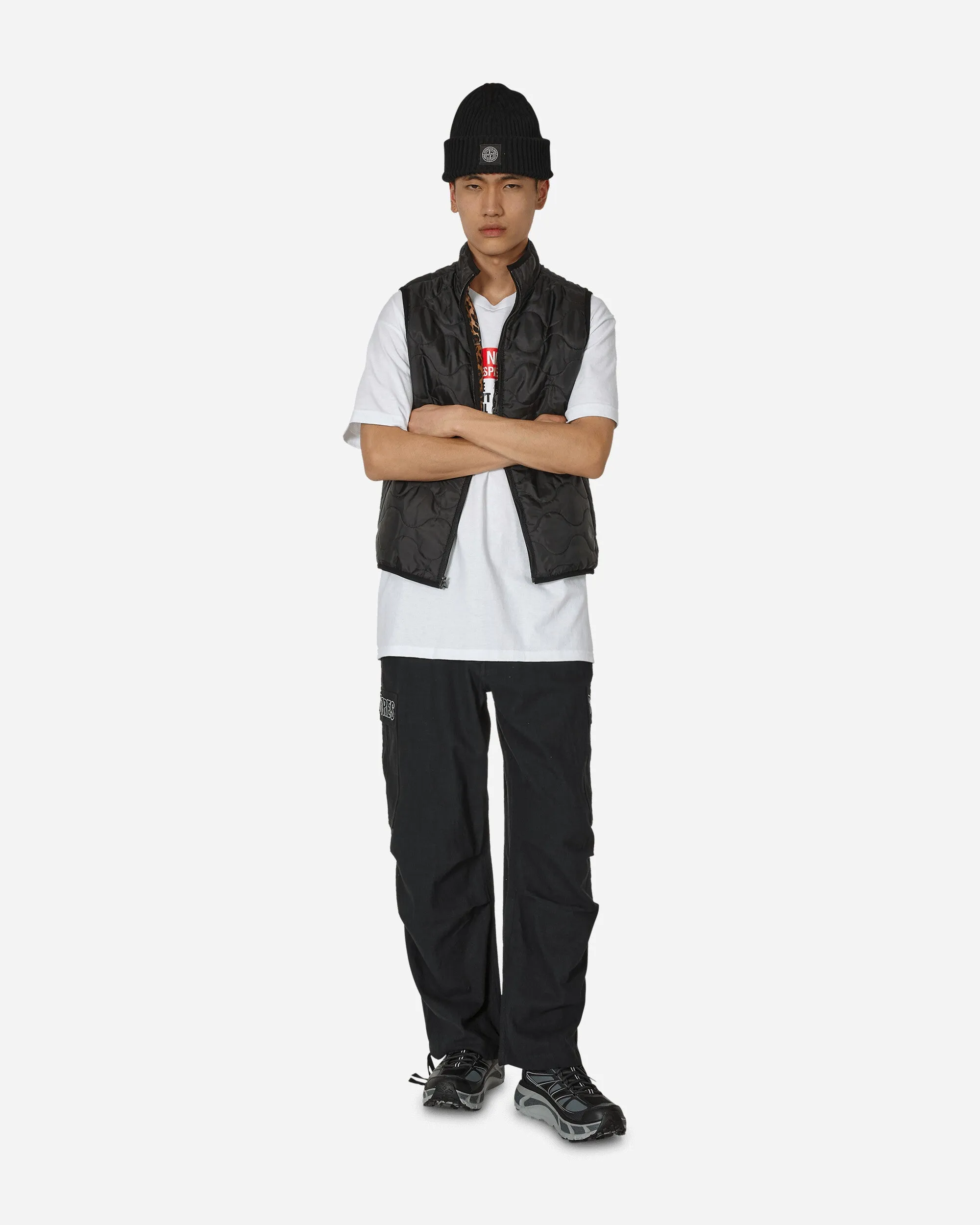 Visitor Wide Cargo Pants Black