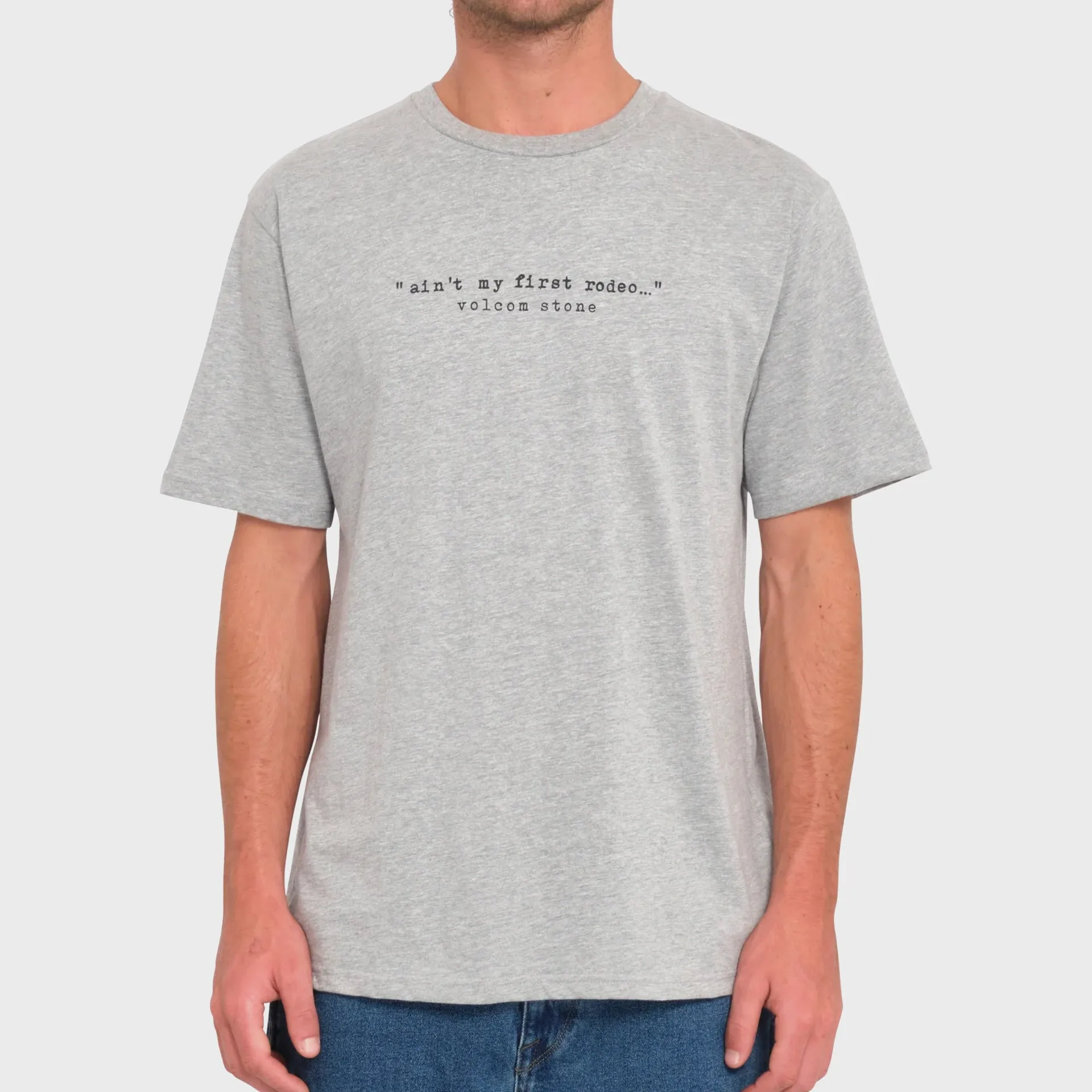 Volcom Mens Scowboy T-Shirt - Heather Grey