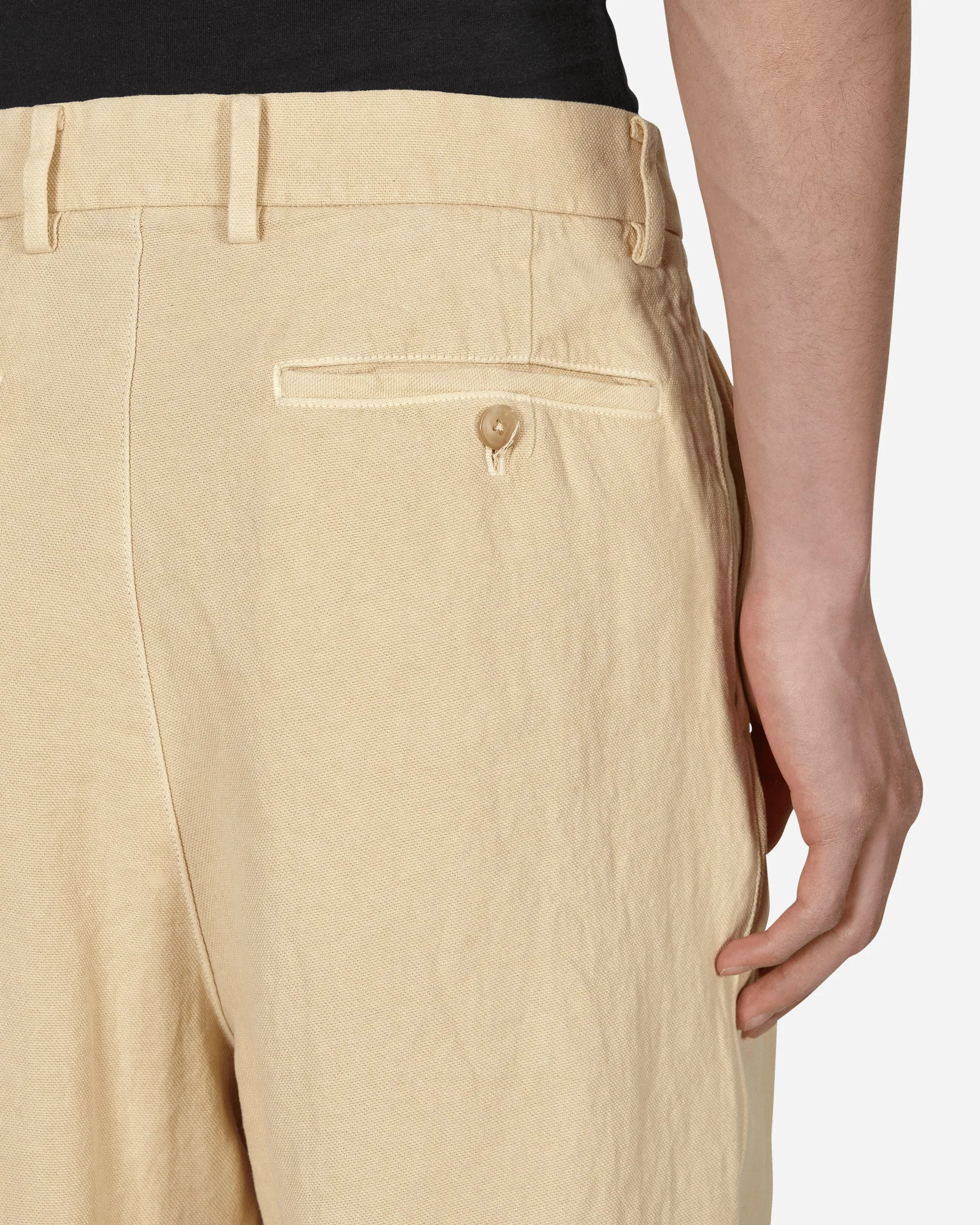 Washi Duck Canvas Pants Beige