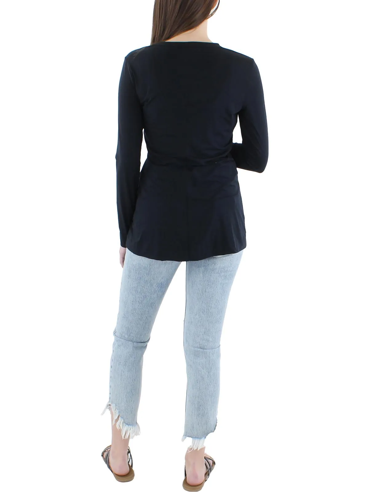 Womens Crewneck Long Sleeve T-Shirt