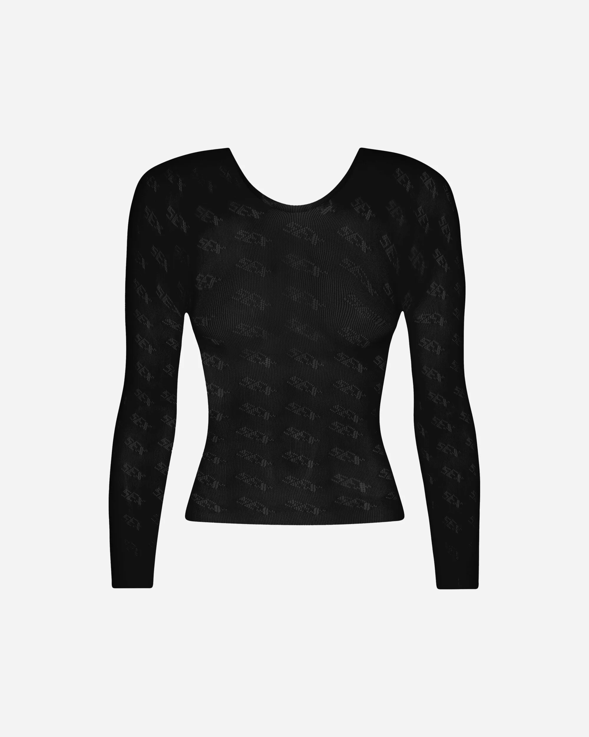 Women's Lust Longsleeve Top Black
