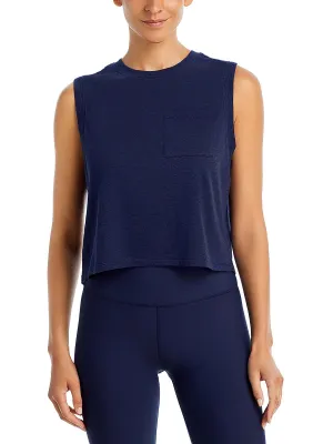 Womens Muscle Pocket Tank Top