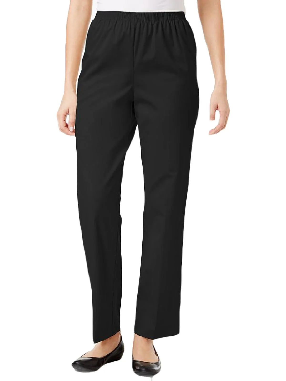 Womens Pull On Professional Dress Pants
