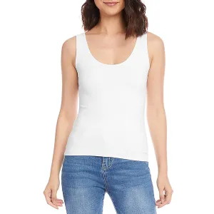 Womens Scoop Neck Casual Tank Top