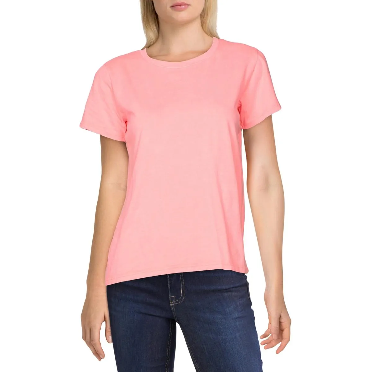 Womens Scoop Neck Short Sleeve T-Shirt