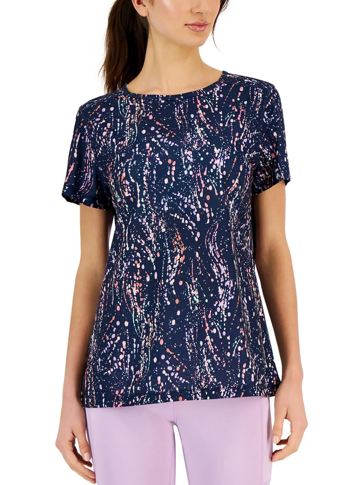 Womens Short Sleeve Printed T-Shirt