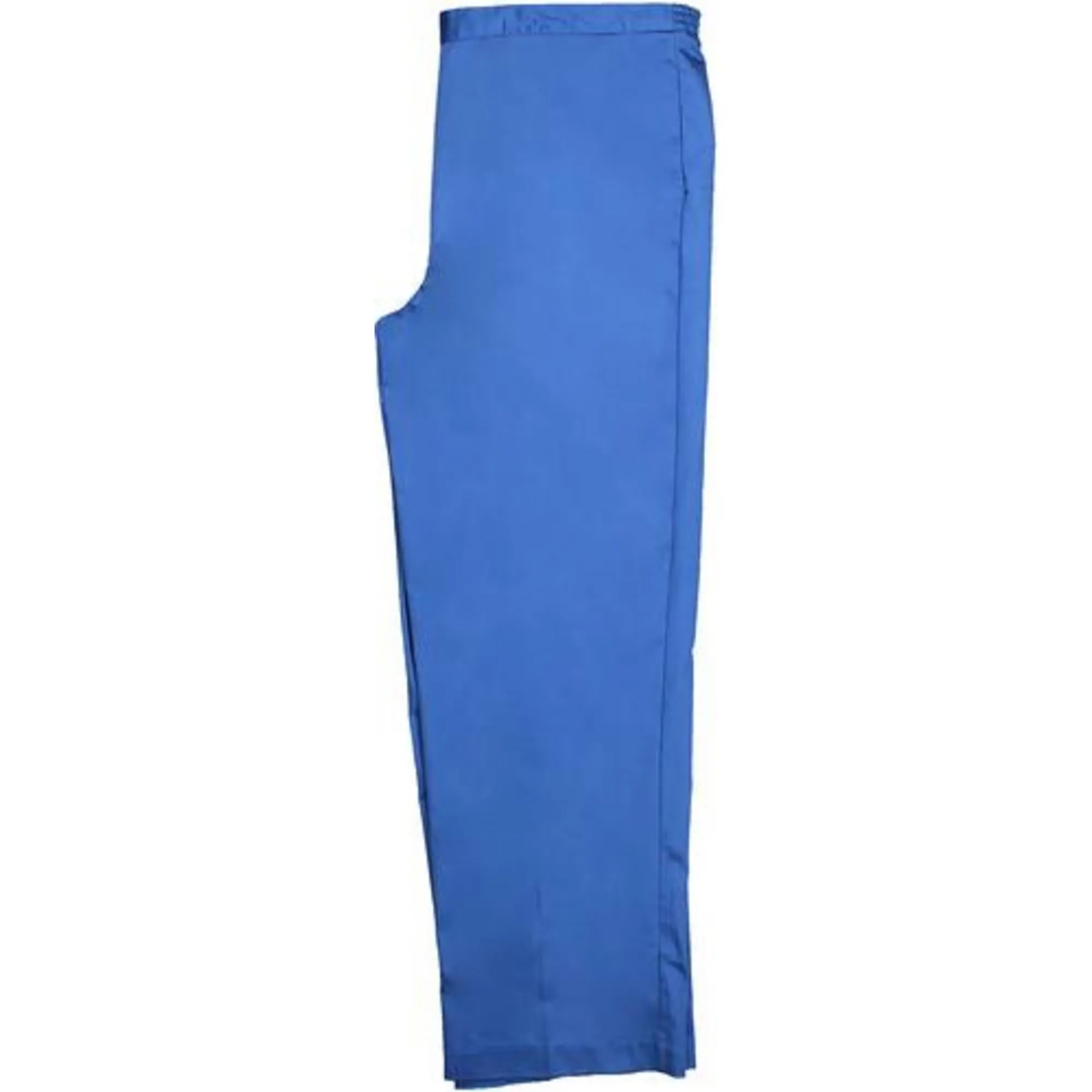 Womens Solid Cotton Ankle Pants