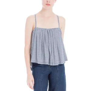 Womens Striped Racerback Cami