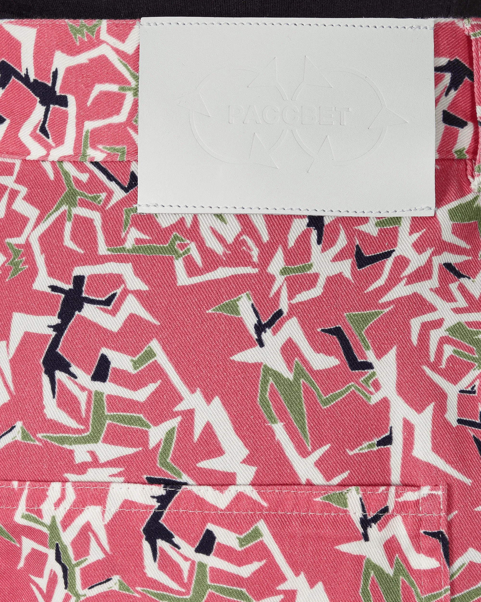 Workwear Floral Pants Pink