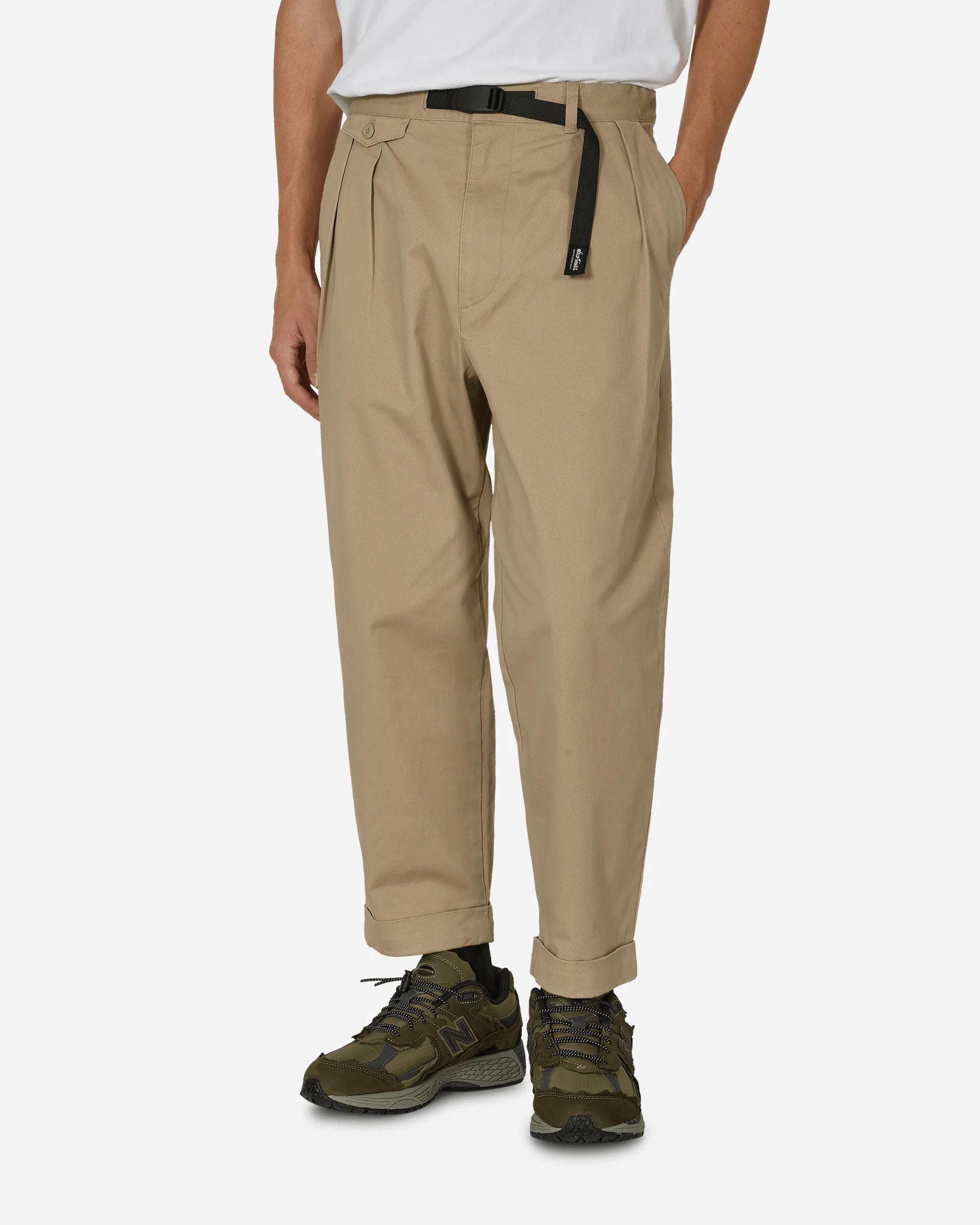 WT 2 Tuck Pants Beige