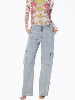 Zadie Power Mesh Turtleneck Top In Pink Tarot